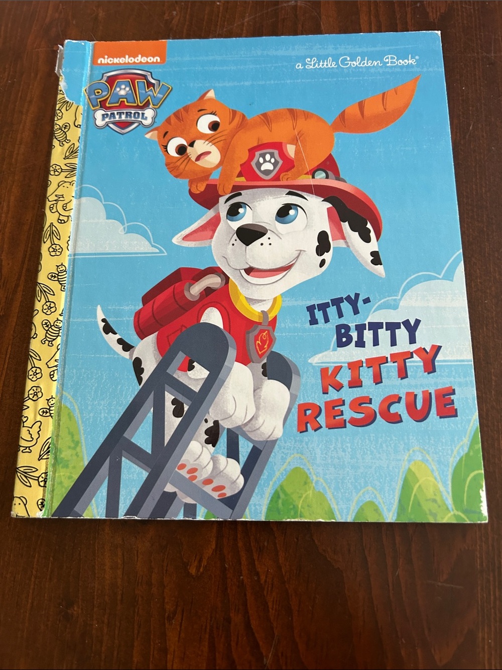 Little Golden Book -  Paw Patrol: Itty-Bitty Kitty Rescue
